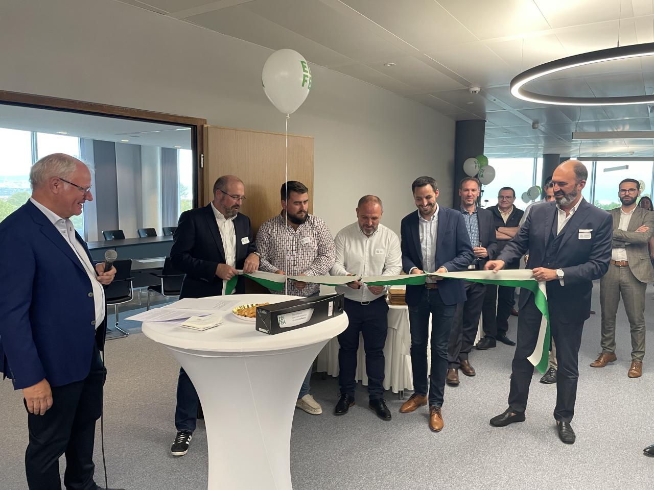 Inauguration des nouveaux bureaux EDIFEA à Morges